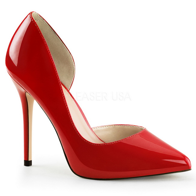AMUSE-22 zapatos de tacn alto rojo talla 39 - 40