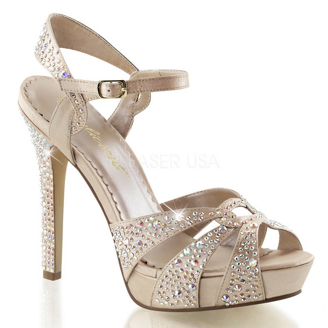LUMINA-23 zapatos de fiesta y ceremonia strass talla 41 - 42